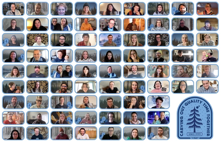 Our "virtual staff photo" from our winter 2023 TTT event