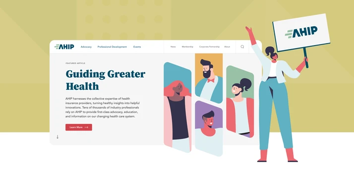 The AHIP homepage