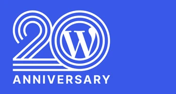 WordPress 20th anniversary logo