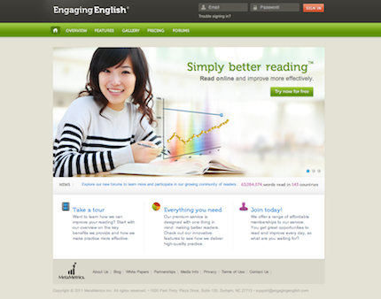 Engaging English Homepage