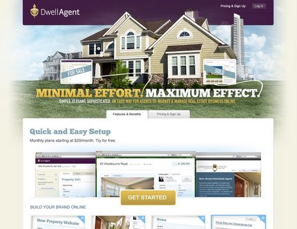 DwellAgent home page