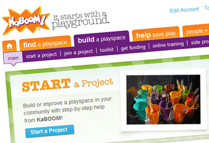KaBOOM! Project Planner