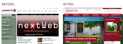 Lafayette College Before & After
